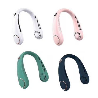 Portable Bladeless Hanging Neck Fan - (IMPORTED)