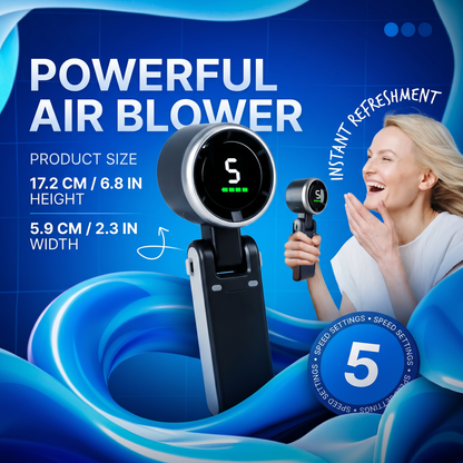 🔥Day Sale 60% OFF🔥Portable Handheld Turbo Fan