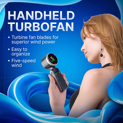 🔥Day Sale 60% OFF🔥Portable Handheld Turbo Fan