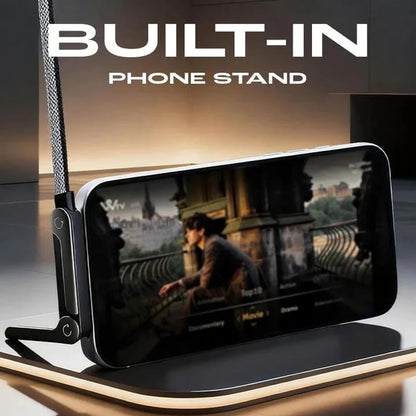 ⚠️ Type-C to Type-C Only | Not Compatible with iPhone 14 & Earlier | ⚡Official Authorized | MFi-Certified Cables🔥 2-in-1 Cable 240W Fast Charging with Phone Stand (Compatible with Apple 15-17, Huawei, Samsung, Moto, Android)