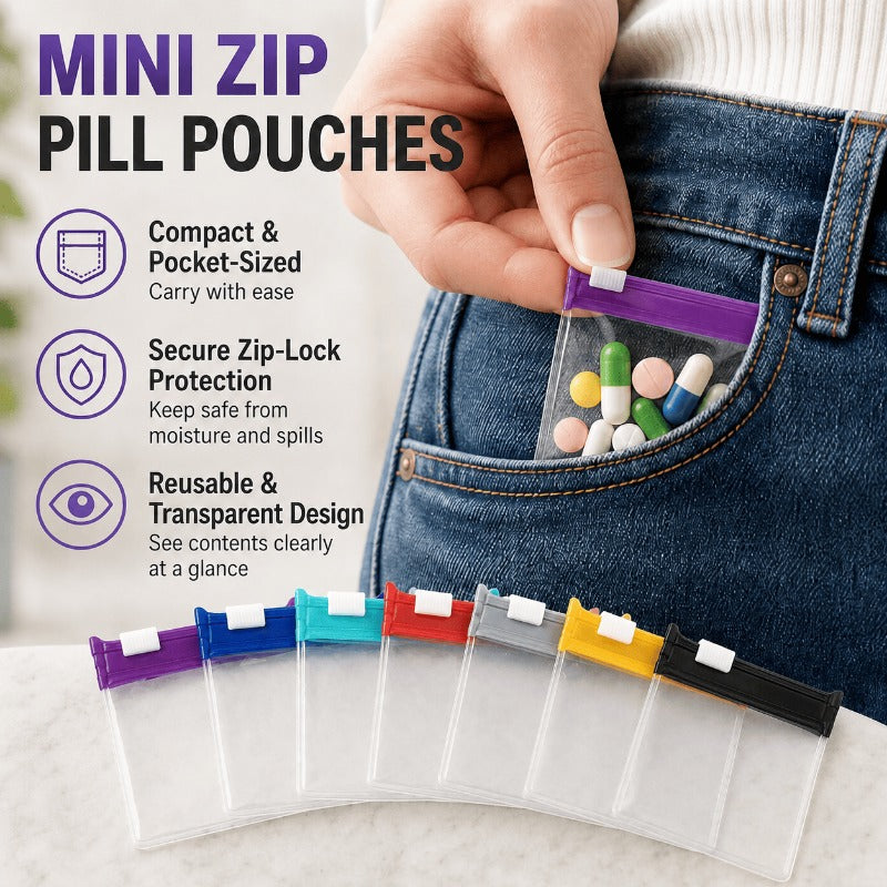 Clear Daily Pill Organizer
