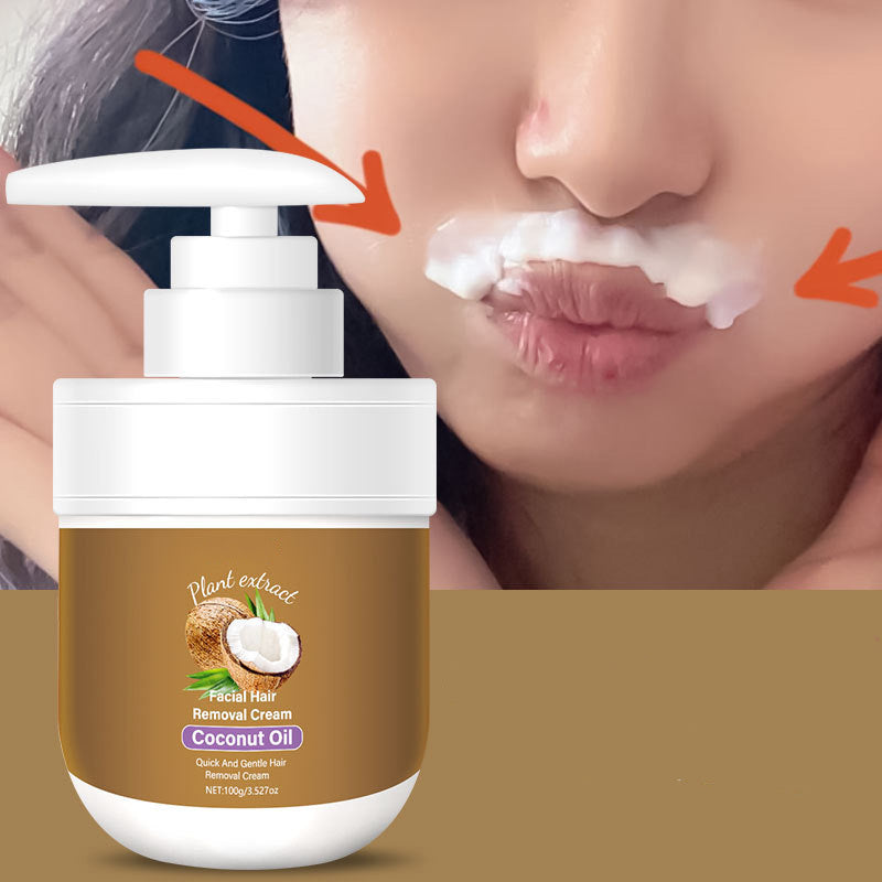 🎁Coconut Facial Hair Removal Cream